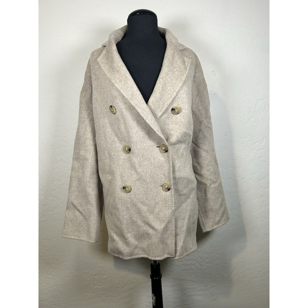 ACNE Studios WOOL CASHMERE BUTTON JACKET $ 1500 Size 38 Woman’s